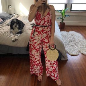 Lush Floral Jumpsuit